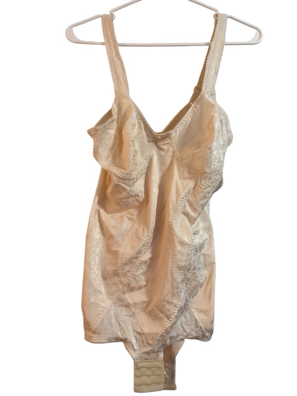Beige Shapewear Slip Bodysuit - Women Intimates